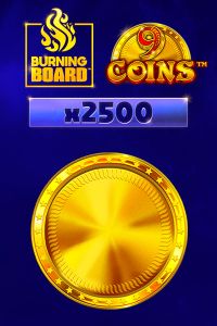 9 Coins Burning Board